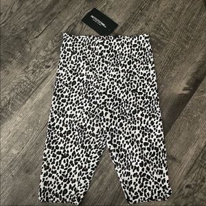 cheetah biker shorts
